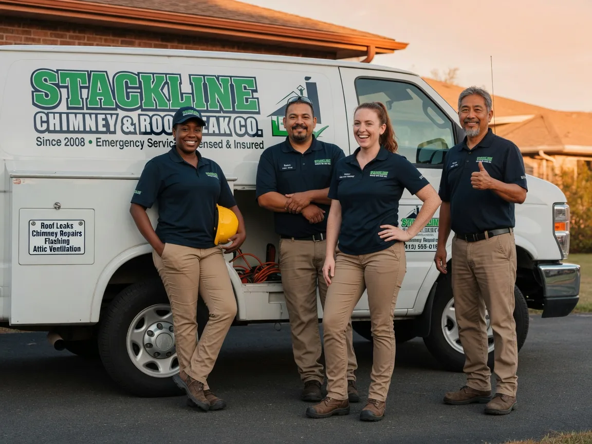 Chimney flashing repair company in Louisville, OH